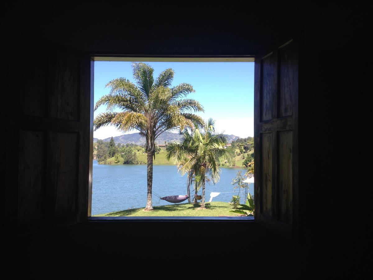 Casa Finca Tipica The Lake Hotel Guatapé Exterior foto